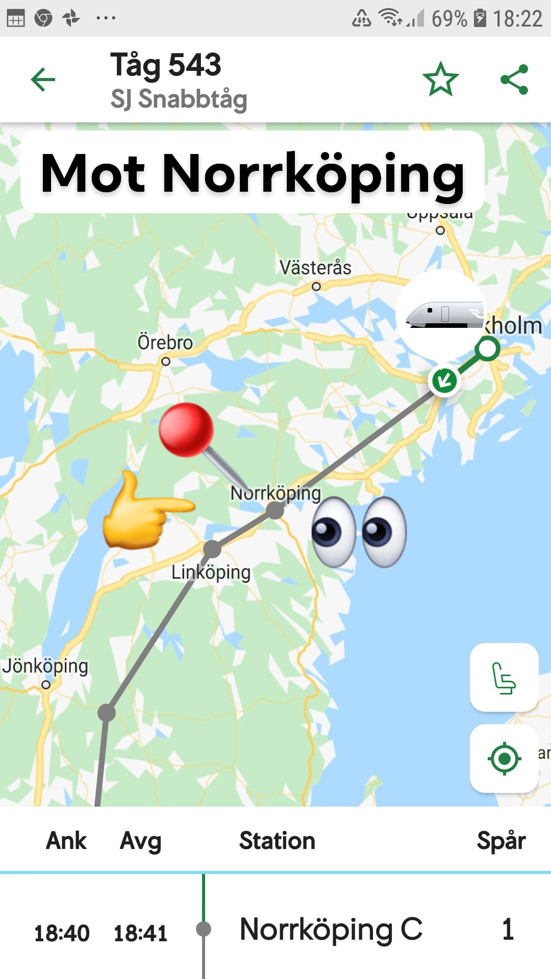 Norrköping på kartan